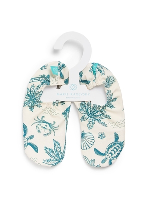 Marie Raxevsky Printed Beach Shoes