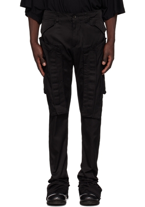Julius Black Gas Mask Cargo Pants