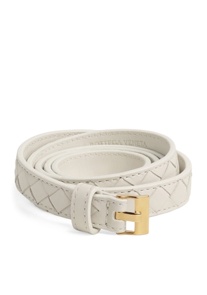 Bottega Veneta Lambskin Thin Watch Belt