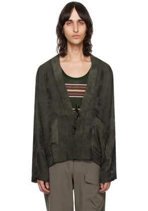 UMA WANG Green Jester Jacket