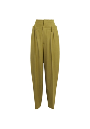 Victoria Beckham Double Waistband Tailored Trousers
