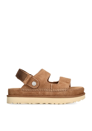 UGG Suede Goldenstar Glide Sandals