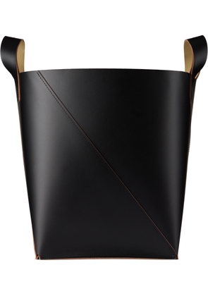 The Conran Shop Black Cuero Two Tone Basket