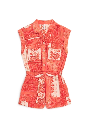 Zimmermann Kids Cotton Lucky Kids Pocket Playsuit