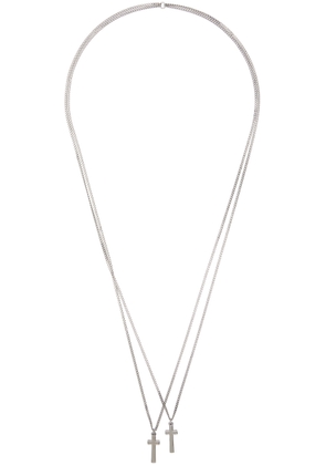 Dsquared2 Silver Jesus Necklace