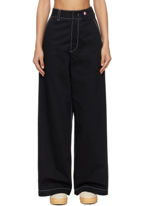 Moncler Genius Moncler x Palm Angels Black Contrast Trousers