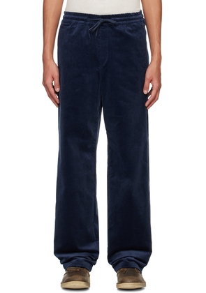 A. P.C. Navy Vincent Long Trousers