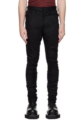 Julius Black Curved Skinny Jeans
