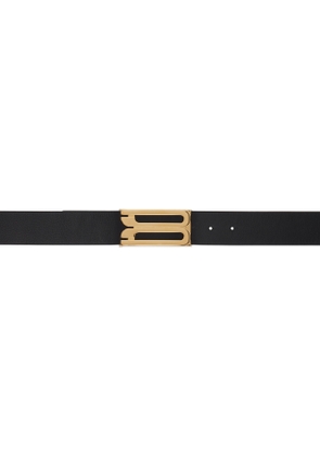 Victoria Beckham Black Jumbo Frame Belt
