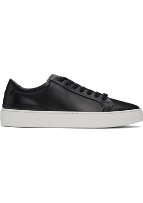 BOSS Black Gary Leather Low-Top Sneakers