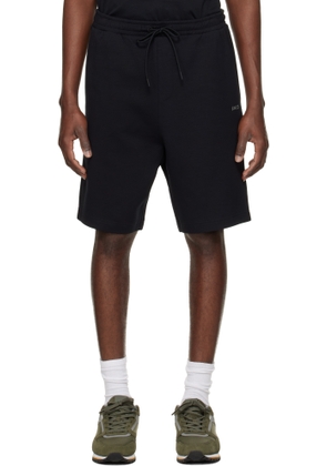 BOSS Black Stretch-Cotton Regular-Fit Shorts