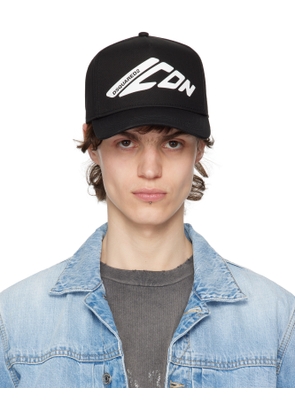 Dsquared2 Black Icon New Generation Baseball Cap