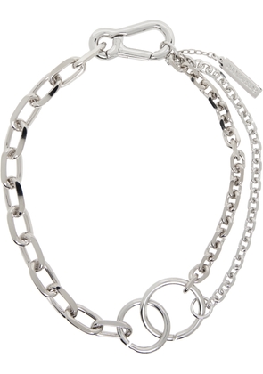 Dsquared2 Silver D2 Hedonism Chain Me Necklace