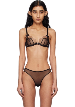 Agent Provocateur Black & Pink Lorna Bra