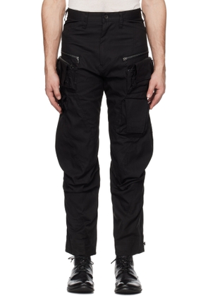 Julius Black Tactical Cargo Pants