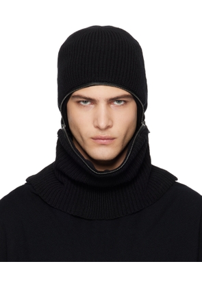 Julius Black Zip Balaclava