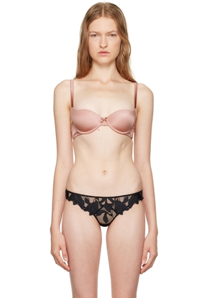 Fleur du Mal Pink Luxe Balconette Bra