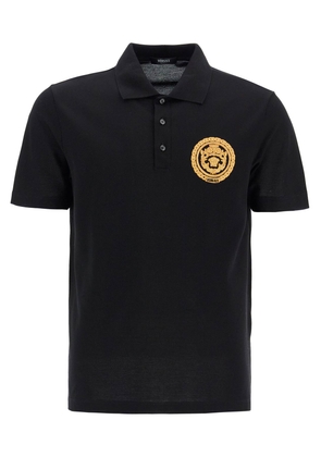 Versace Chain Crest Polo Shirt