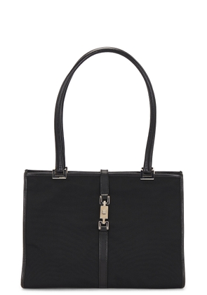 gucci Gucci Bardot Tote Bag in Black - Black. Size all.