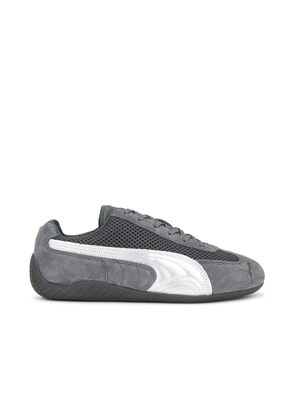 Puma Select Speedcat Premium Sneaker in Shadow Gray & Matte Silver - Grey. Size 9.5 (also in ).