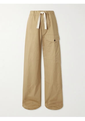 Dries Van Noten - Cotton-twill Cargo Pants - Brown - 46,44