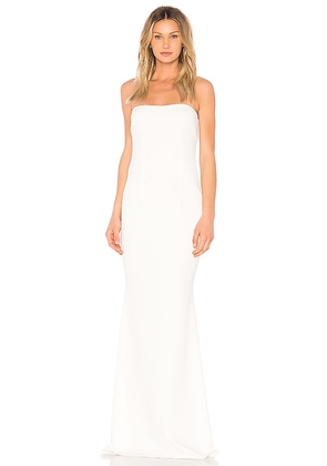 Katie May Mary Kate Gown in White. Size L. Also in 6, M, S, XL, XS.
