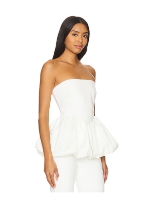 Line & Dot Goldie Strapless Top in Ivory. Size XL. Also in L, M.