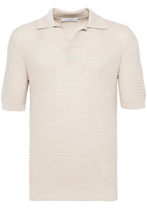 Cruciani cotton polo shirt - Neutrals