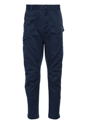 DSQUARED2 Sexy tapered cargo trousers - Blue