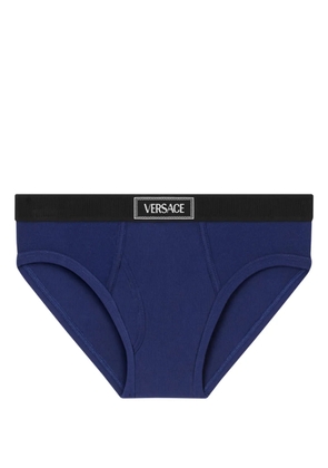 Versace 90s Logo briefs - Blue