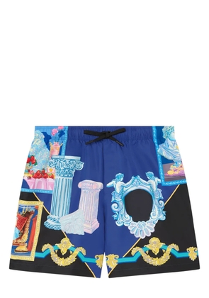 Versace Gallery swim shorts - Blue