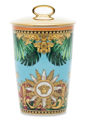 Versace jungle porcelain scented candle - Blue