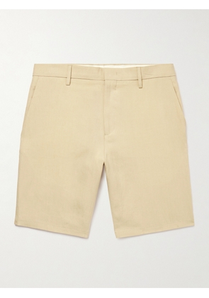 Paul Smith - Straight-Leg Linen Shorts - Men - Neutrals - 32
