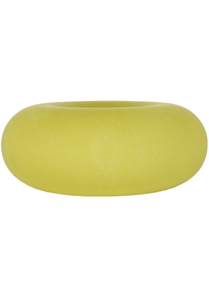 HEM Yellow Boa Pouf