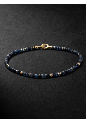 M.Cohen - Shine 18-Karat Gold, Sapphire and Diamond Bracelet - Men - Blue - M
