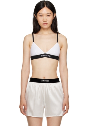 TOM FORD White Signature Bra