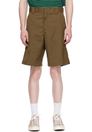 Carhartt Work In Progress Brown Craft Shorts