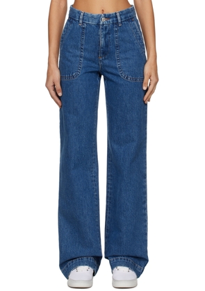 A. P.C. Indigo Seaside Jeans