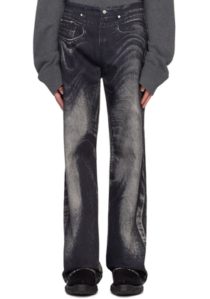 CAMPERLAB Black Printed Jeans