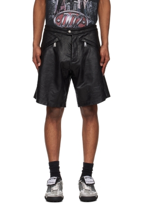Dsquared2 Black Big Boxer Biker Shorts