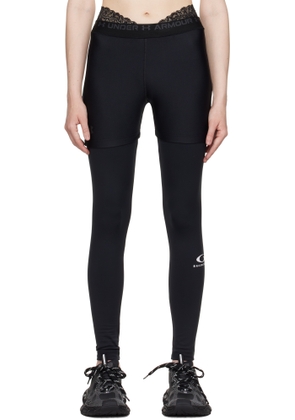 Balenciaga Black Under Armour Edition Layered Leggings