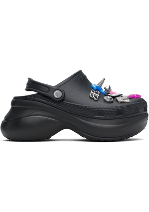 Balenciaga Black Crocs Edition Jibbitz Mules