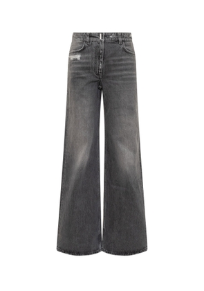 Givenchy Oversized Jeans In Denim