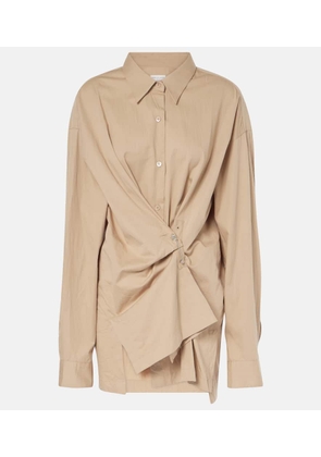 Dries Van Noten Deconstructed cotton shirt