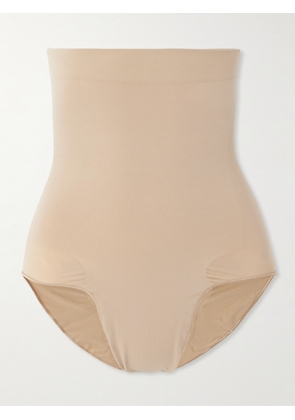 SKIMS - Seamless Sculpt Mid Waist Briefs - Clay - Neutrals - XXS,XL