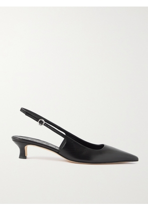 Aeyde - Catrina Leather Slingback Pumps - Black - IT35,IT35.5,IT36,IT36.5,IT37,IT37.5,IT38,IT38.5,IT39,IT39.5,IT40,IT40.5,IT41,IT41.5,IT42