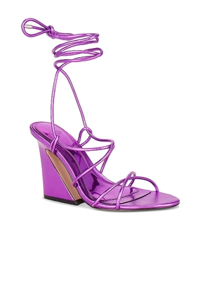 JLO Jennifer Lopez x REVOLVE Bleeker Sandal in Purple. Size 9. Also in 9.5.