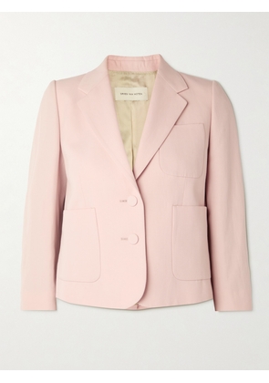 Dries Van Noten - Wool-blend Twill Blazer - Pink - FR 34,FR 36,FR 38,FR 40,FR 42,FR 44