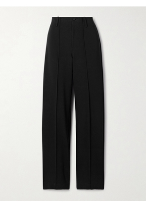 KALLMEYER - Damian Striped Twill Straight-leg Pants - Black - US0,US2,US4,US6,US8,US10
