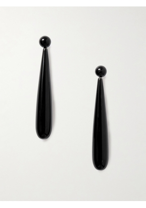 Sophie Buhai - Angelika Silver Onyx Earrings - Black - One size